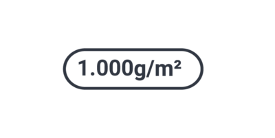 Icon Füllgewicht 1.000 g/m²