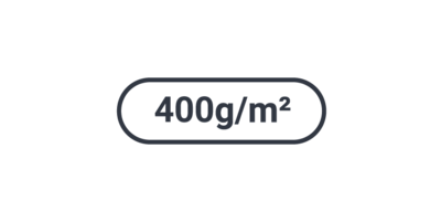 Icon Füllgewicht 400g/m²