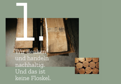 Holzschmide 10 Dinge