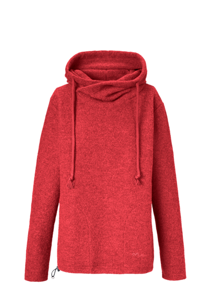 Mufflon Pulli Lucca S05 Vulkan, Walkpulli rot